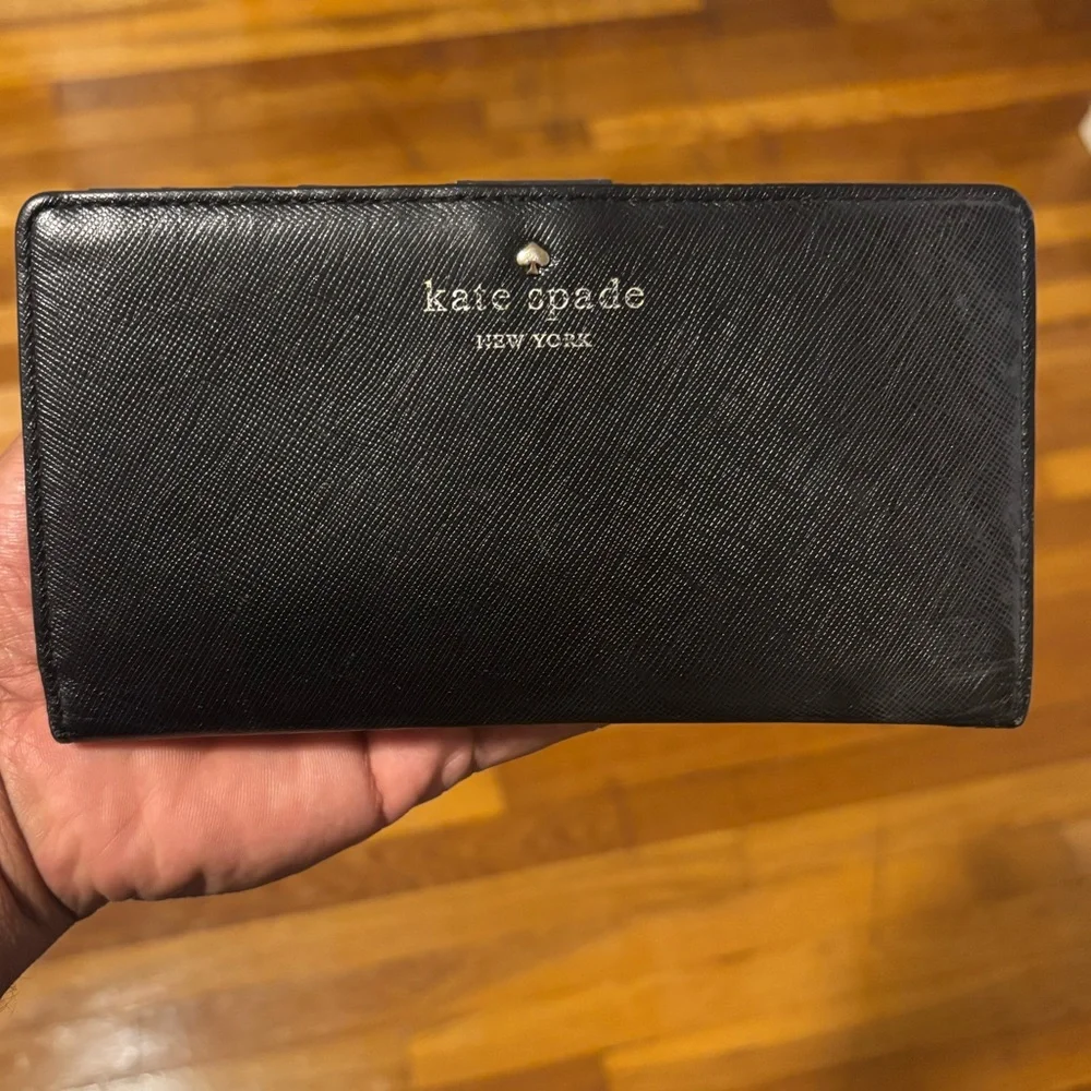 Kate Spade Black Leather wallet